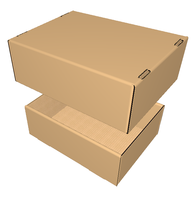 Для габаритных и тяжелых предметов, фиксация скотчем или стрепп лентой. Поставляется в плоском виде