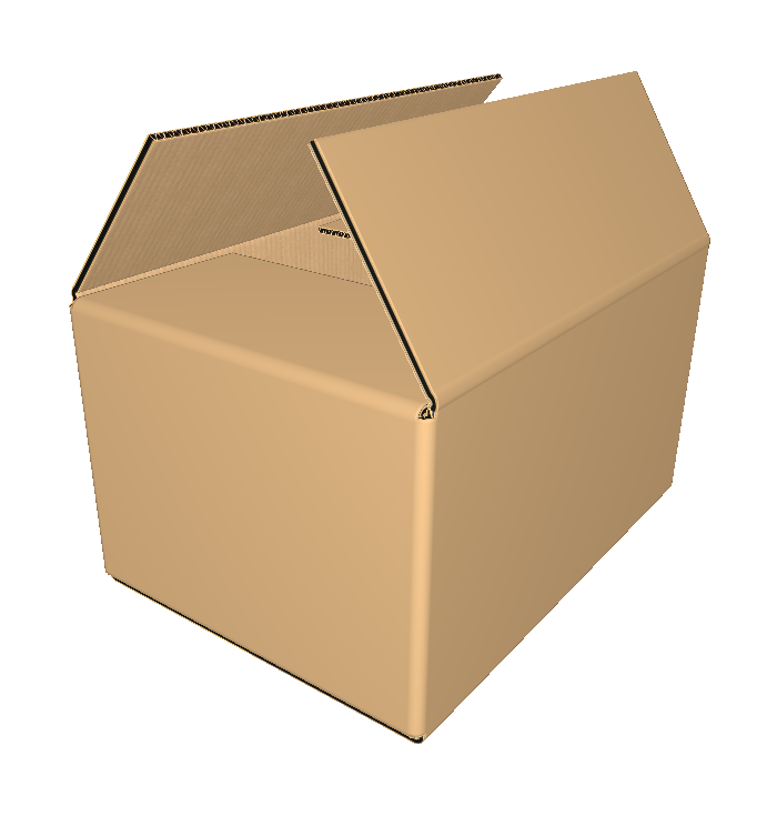 Для сборки потребуется скотч
Поставляется в плоском виде, со склеенным боковым клапаном