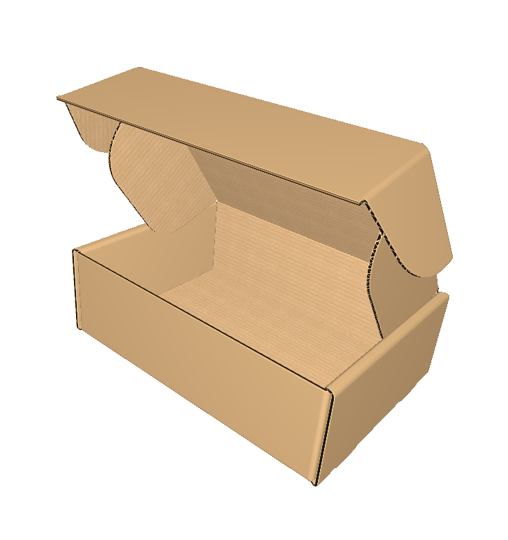 Для габаритных и тяжелых предметов, фиксация скотчем или стрепп лентой. Поставляется в плоском виде